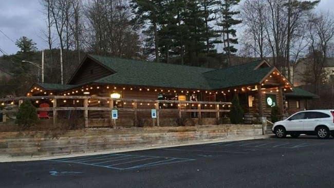 Exterior of the Garrison restaurant.